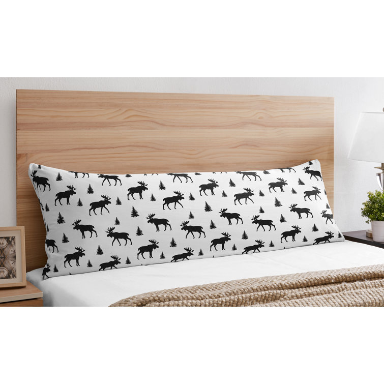 Moose shop pillow case